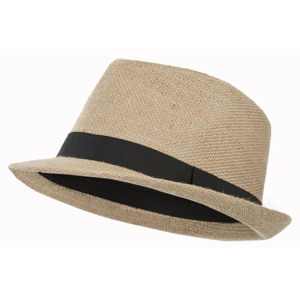 Trespass Unisex Adult Fedora Hat / Natural